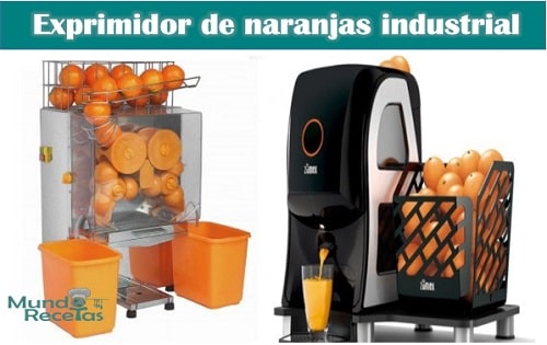 exprimidor de naranjas industrial
